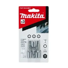 MAKITA - Set adaptador magnetico 1/4" - 5/16" - 3/8" x 50 3pzas