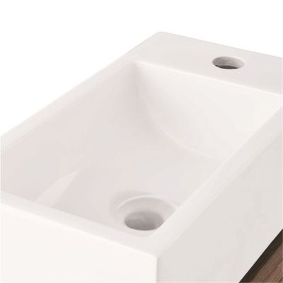 Imagen 2 del producto Combo mueble vanitorio 40x62x22 cm Gunnar cubierta, grifería y fitting