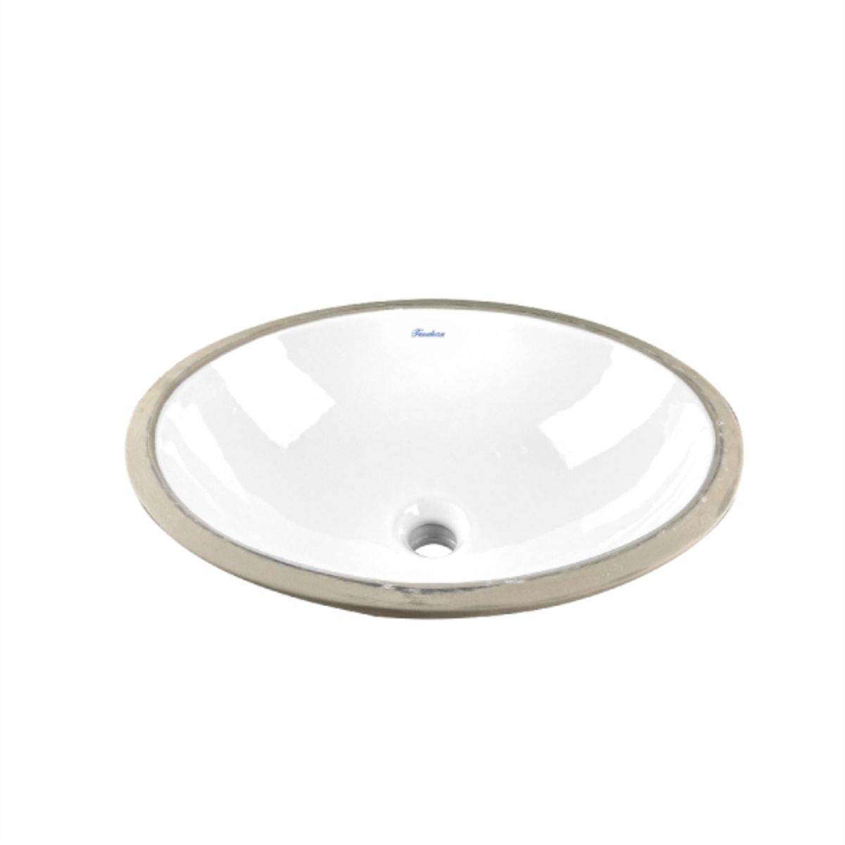 FANALOZA - Lavamanos bajo cubierta para mueble vanitorio 46x38x19,7 cm Cadiz