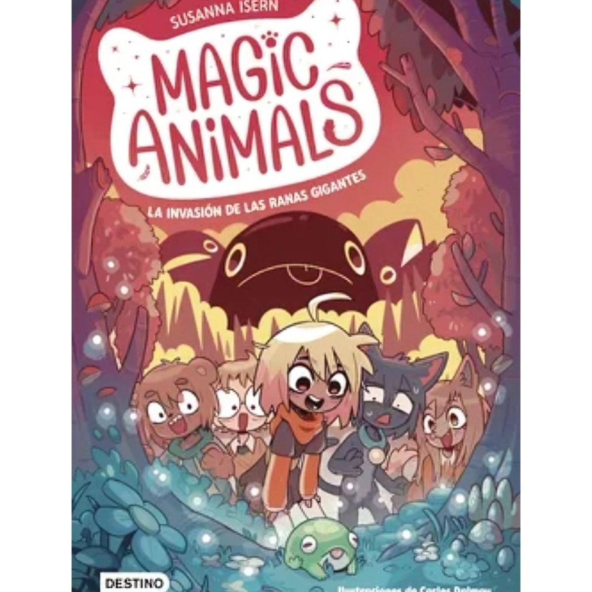 TOP10BOOKS - LIBRO Magic Animals 2. La Invasión De Las Ranas Gigantes