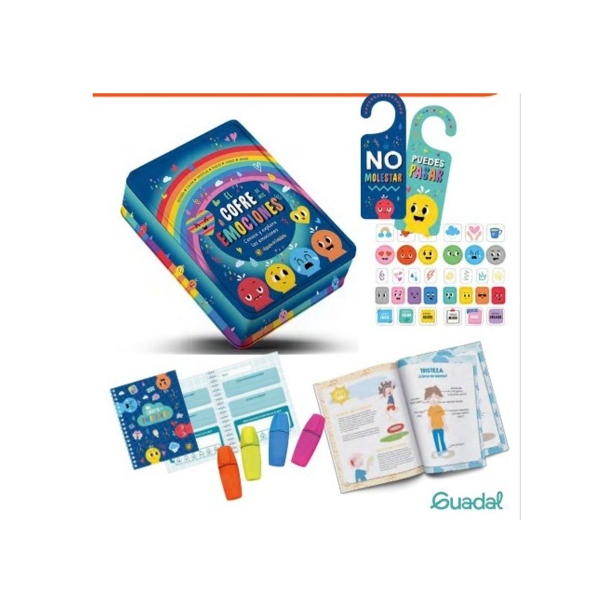 TOP10BOOKS - LIBRO Descubriendo Mis Emociones *aventuras Enlatadas* (mi Cofre De Emociones)