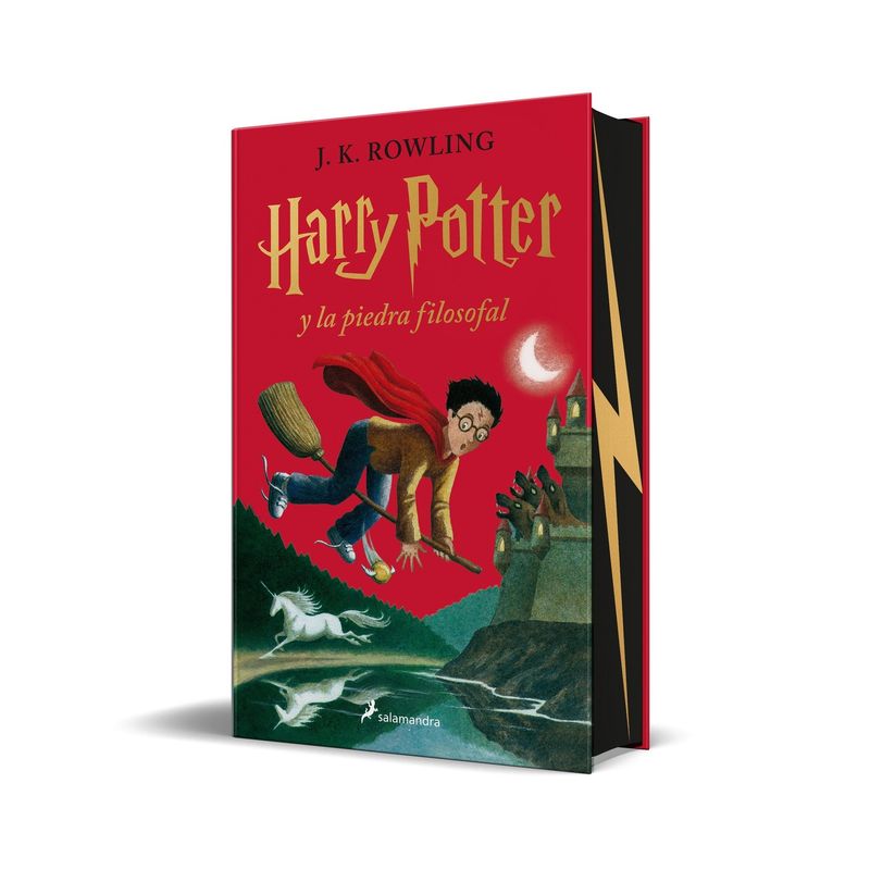 TOP10BOOKS - LIBRO Harry Potter Y La Piedra Filosofal (Edición Especial Con Cantos Pintados)