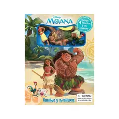 TOP10BOOKS - LIBRO Disney Moana. Cuentos Y Aventuras - Disney Moana. Cuentos Y Aventuras