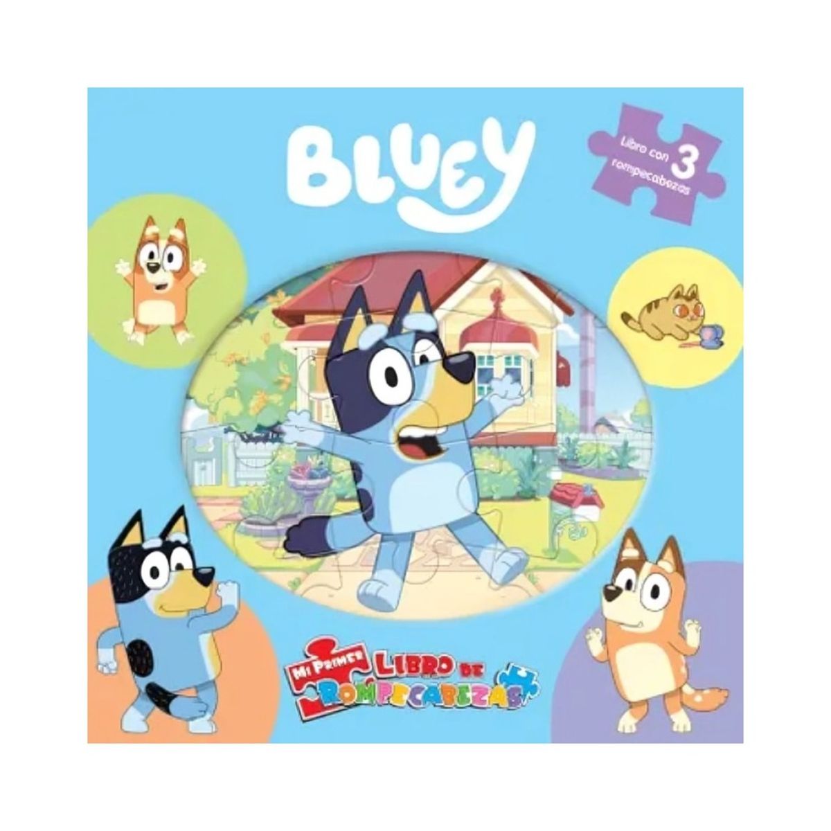 TOP10BOOKS - LIBRO Bbc Bluey. Mi Primer Libro De Rompecabezas