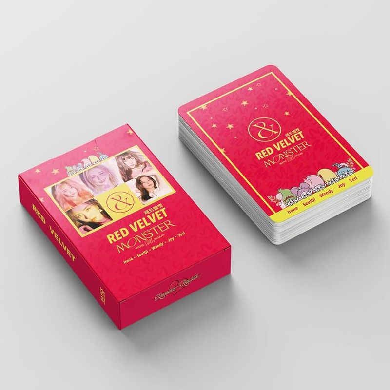 GENERICO - Set 54 Photocard Lomo Card Red Velvet Monster Kpop Korea