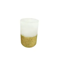 HERRERA MAISON - Vela Navidad Degrade Gold S