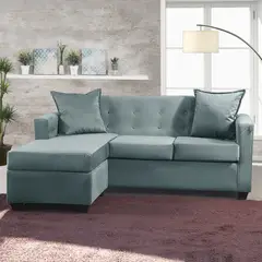 MASEL - Seccional Intercambiable Gramado Felpa Turquesa 170x130x83