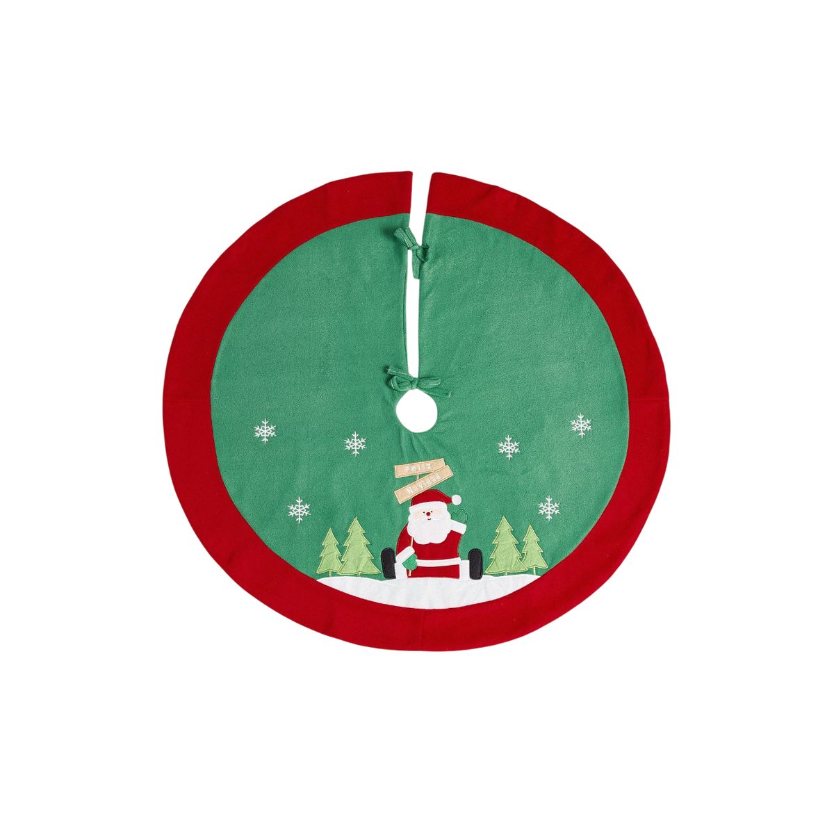 HERRERA MAISON - Pie de Arbol Navidad Santa 90 CM