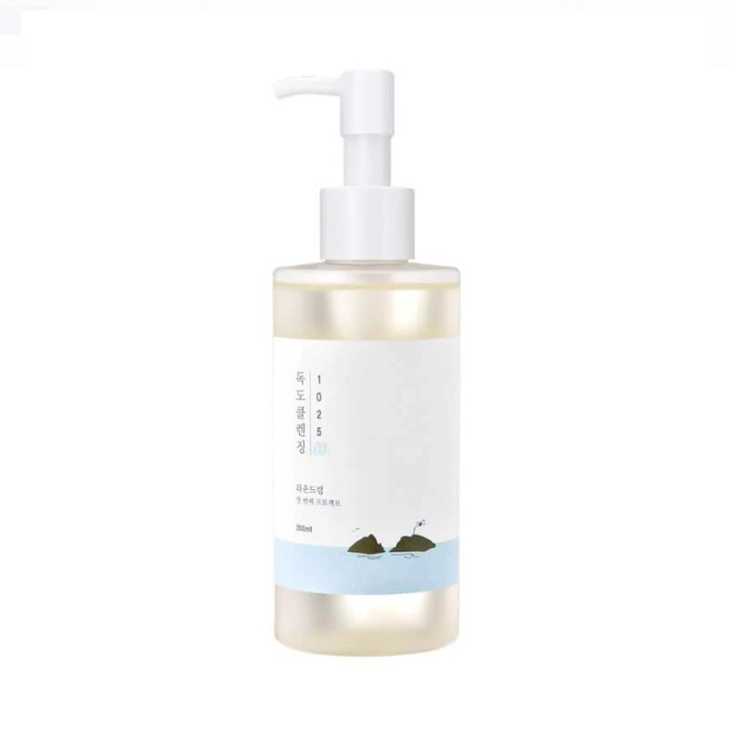 ROUND LAB - Aceite Limpiador Facial con Agua de Mar y Ceramidas 200ml  Skincare Coreano