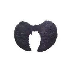 GENERICO - Alas de Ángel Pluma 80 X 60 Cm Negro 1 Unidad