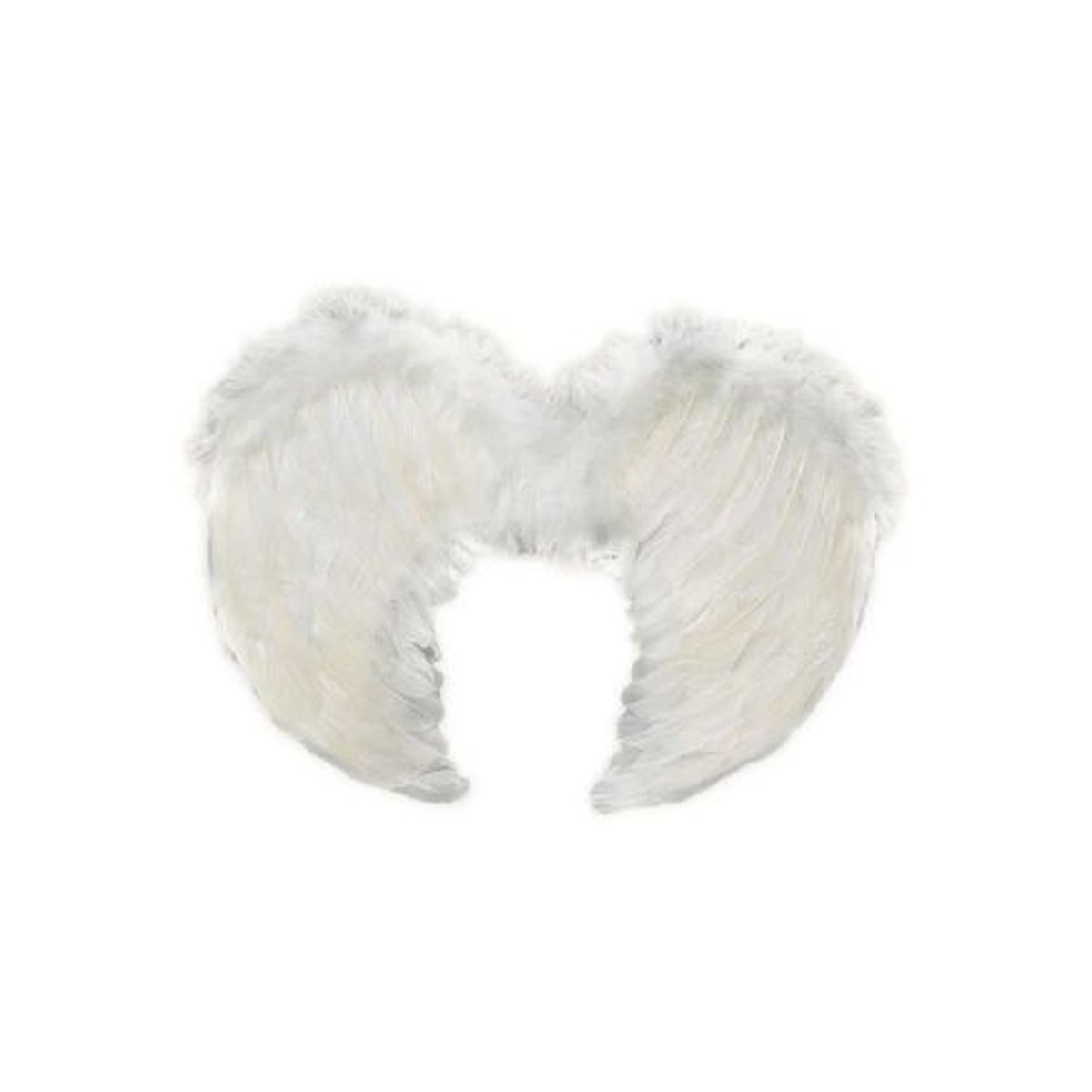 GENERICO - Alas de Ángel Pluma 80 X 60 Cm Blanco 1 Unidad