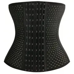 GENERICO - Faja Deportiva Poroso Con Spandex Negro