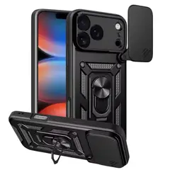 GENERICO - Carcasa Armor Con Anillo Para iPhone 17 Pro Max