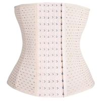 Faja Deportiva Poroso Con Spandex Blanco