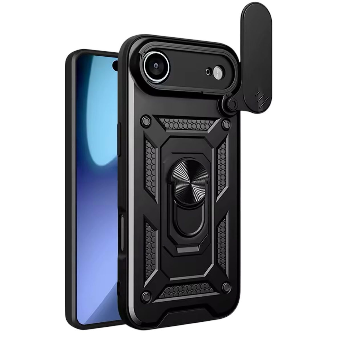 GENERICO - Carcasa Armor Con Anillo Para iPhone 17 Air