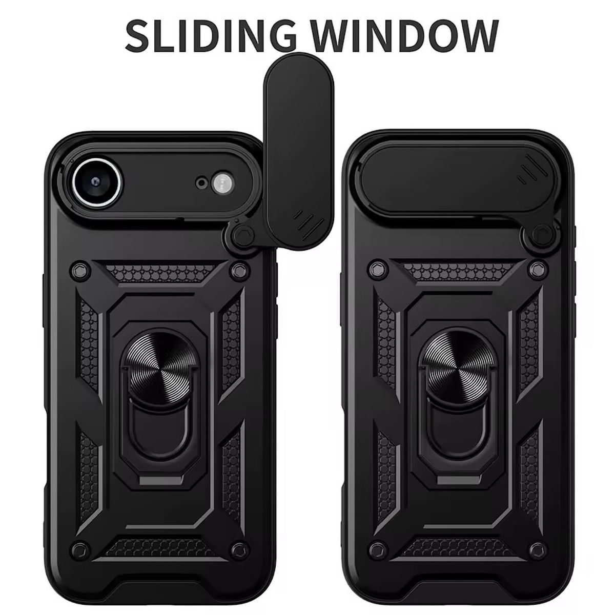 GENERICO - Carcasa Armor Con Anillo Para iPhone 17 Air