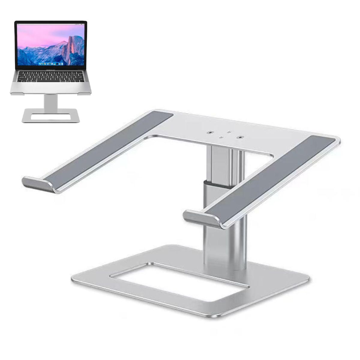 ATURE - Soporte Elevador Para Notebook - Vertical Y Ajustable