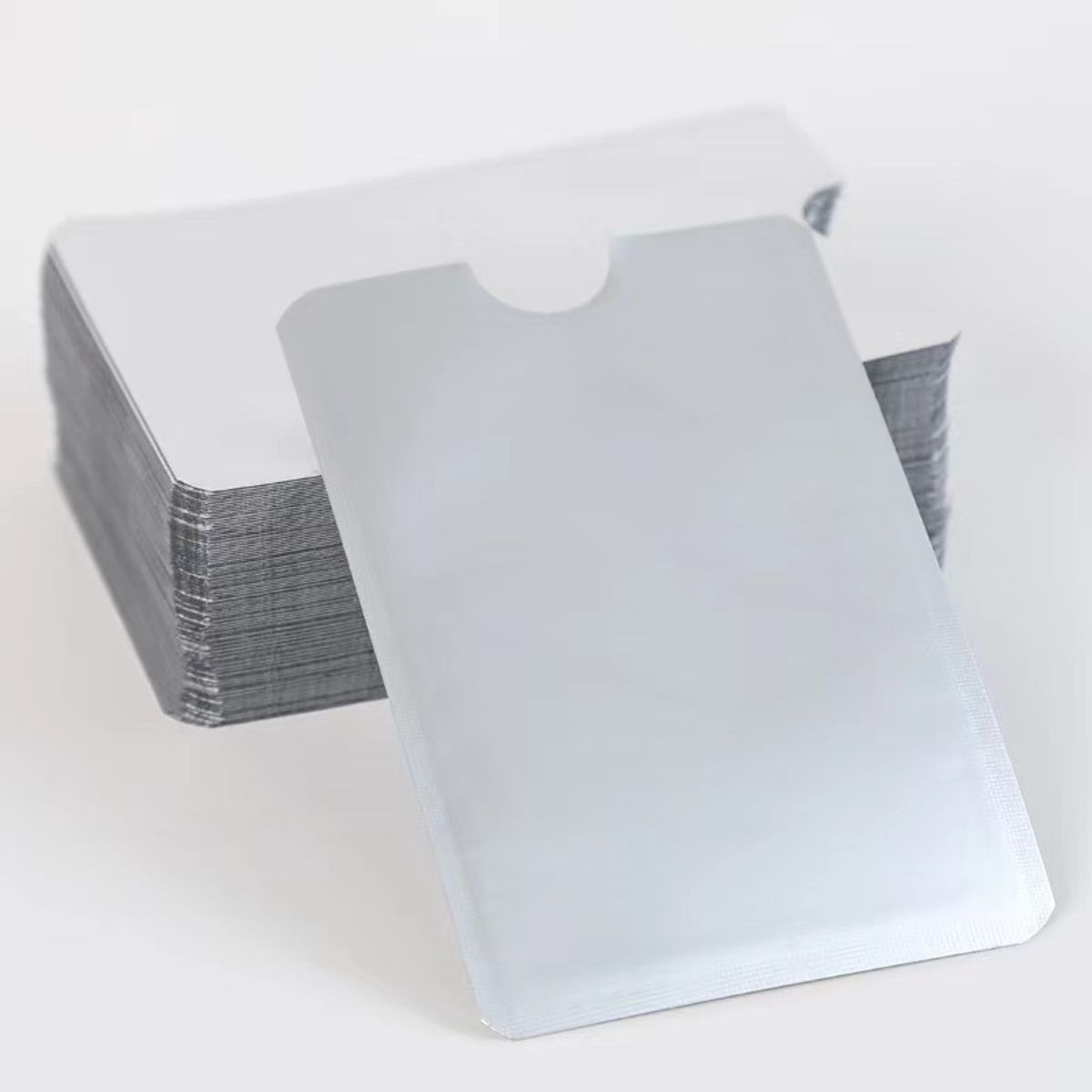 ZG STORE - 5 Fundas Tarjetas Aluminio Anti-clonación Rfid Nfc Protector