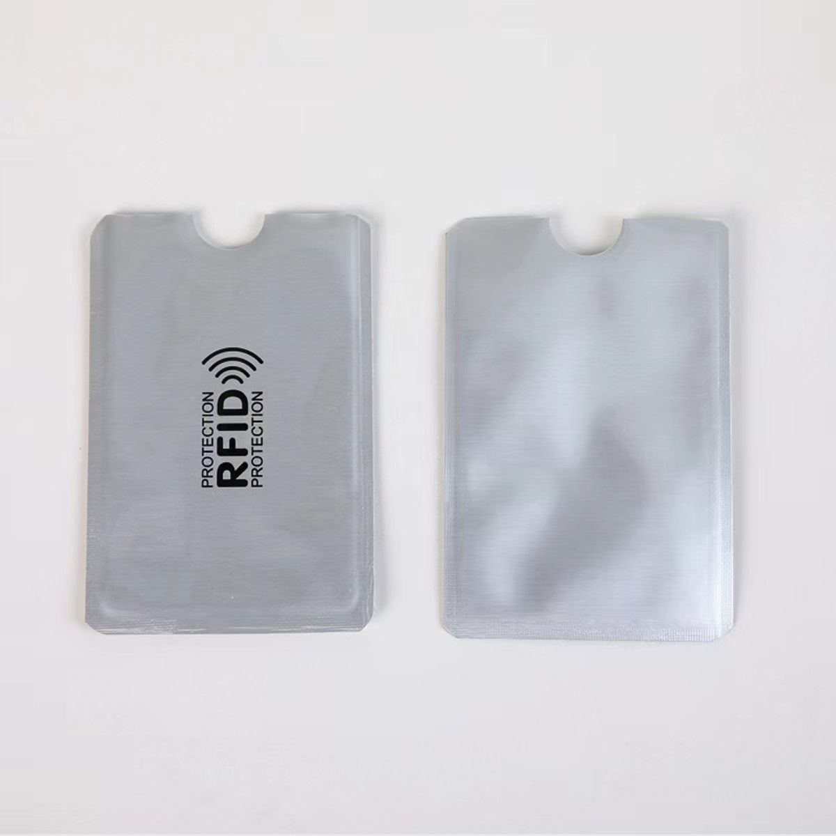 ZG STORE - 5 Fundas Tarjetas Aluminio Anti-clonación Rfid Nfc Protector