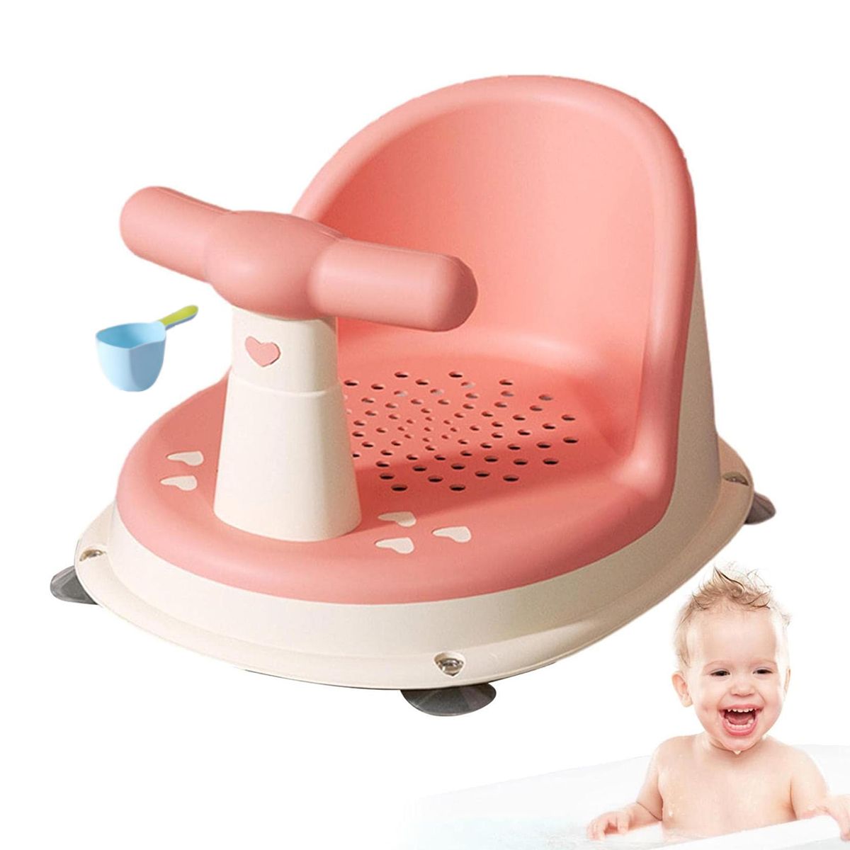 ATURE - Taburete Antideslizante Para Bañar Bebés