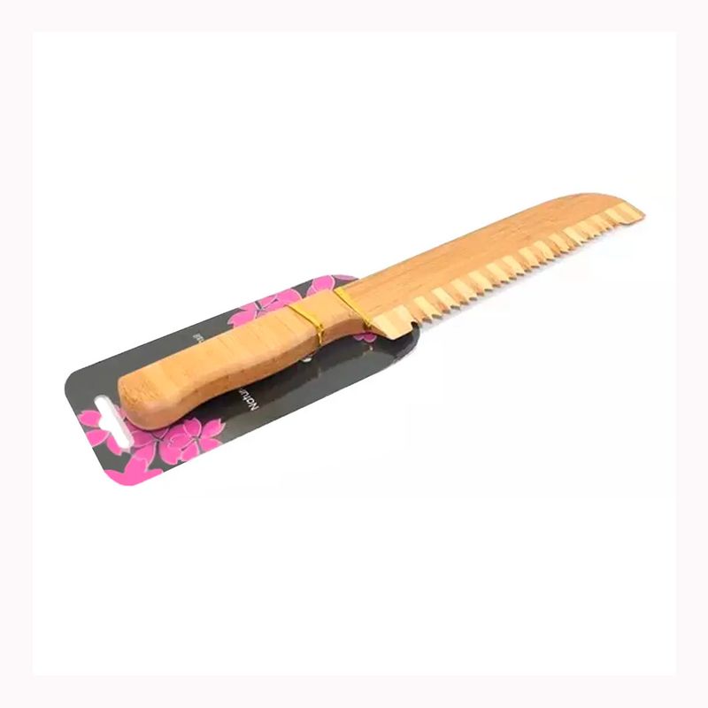 GENERICO - Cuchillo De Bambu Para Pan