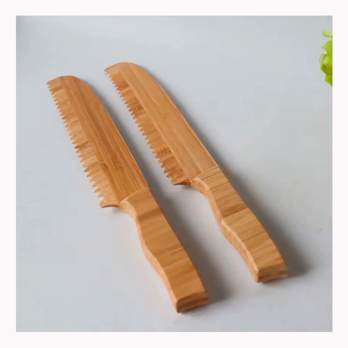 GENERICO - Cuchillo De Bambu Para Pan