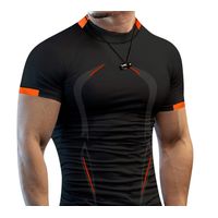 Camiseta Deportiva Hombre Secado Rápido Para Gimnasio