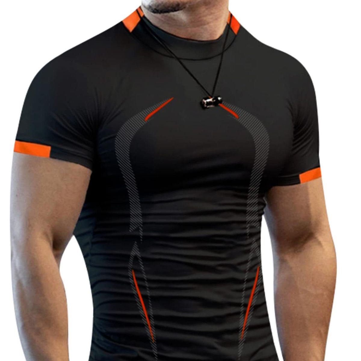 ATURE - Camiseta Deportiva Hombre Secado Rápido Para Gimnasio