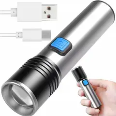KUANGYE - Linterna Uv Recargable Portátil Potente Lámpara Ultravioleta