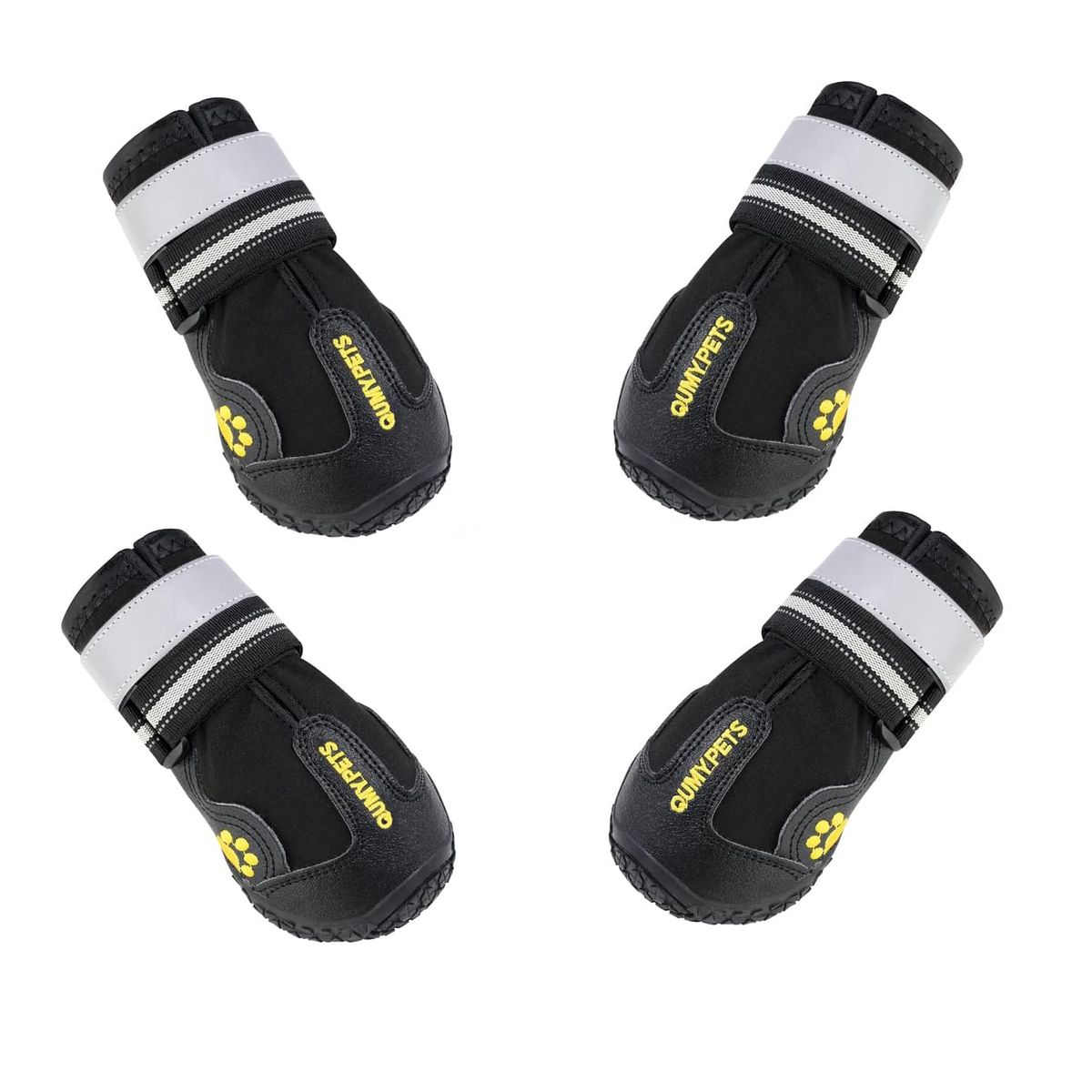 WELDMON - Zapatos para perros Negro Talla 8