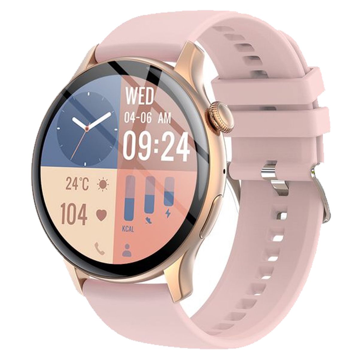 BRO TOUMI - BRO TOUMI Reloj Inteligente HK85 Bluetooth 1.43 Amoled-Negro