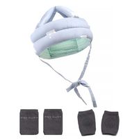 Casco de seguridad para bebé con rodilleras（Corona）