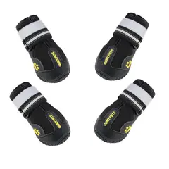 WELDMON - Zapatos para perros Negro Talla 7