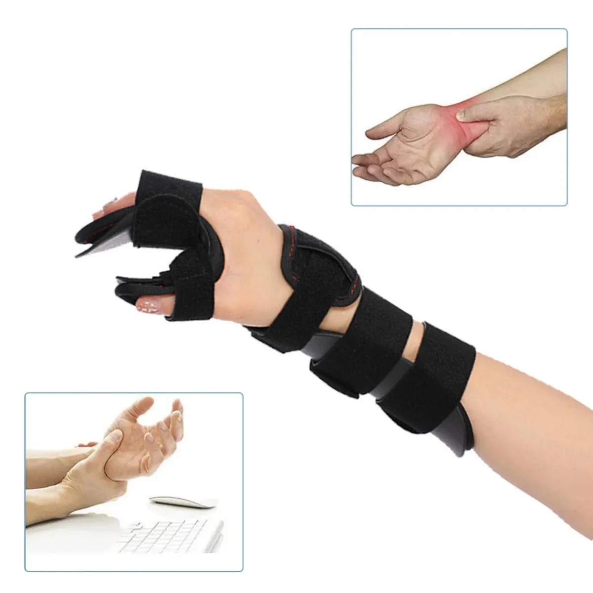 ATURE - Férula De Apoyo Para La Mano Para Artritis Y Flexión derecha M