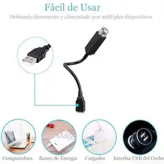 WELDMON - Led Luz Piso Interior Auto（Rojo）