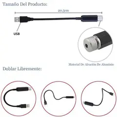 WELDMON - Led Luz Piso Interior Auto（Púrpura）
