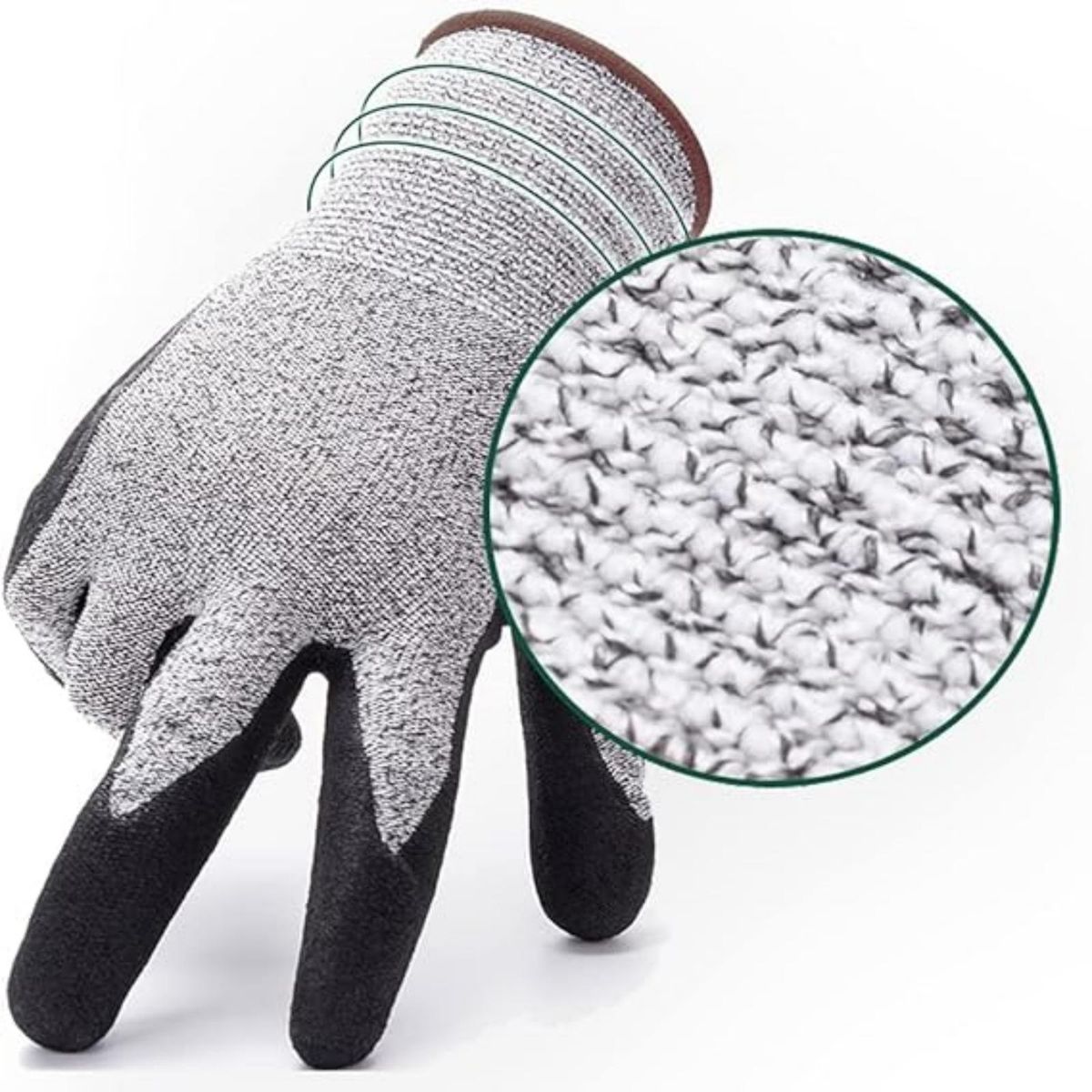 WELDMON - Guantes Profesionales De Seguridad Resistentes A Cortes Talla L