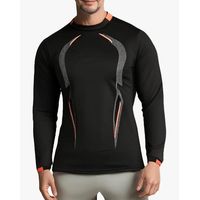 Camiseta Deportiva Compresión Secado Rápido Manga Larga