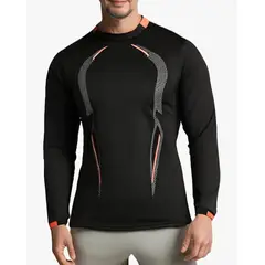 ATURE - Camiseta Deportiva Compresión Secado Rápido Manga Larga