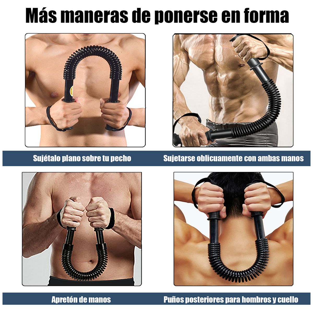 WELDMON - Barra de Brazo de Fitness-50kg