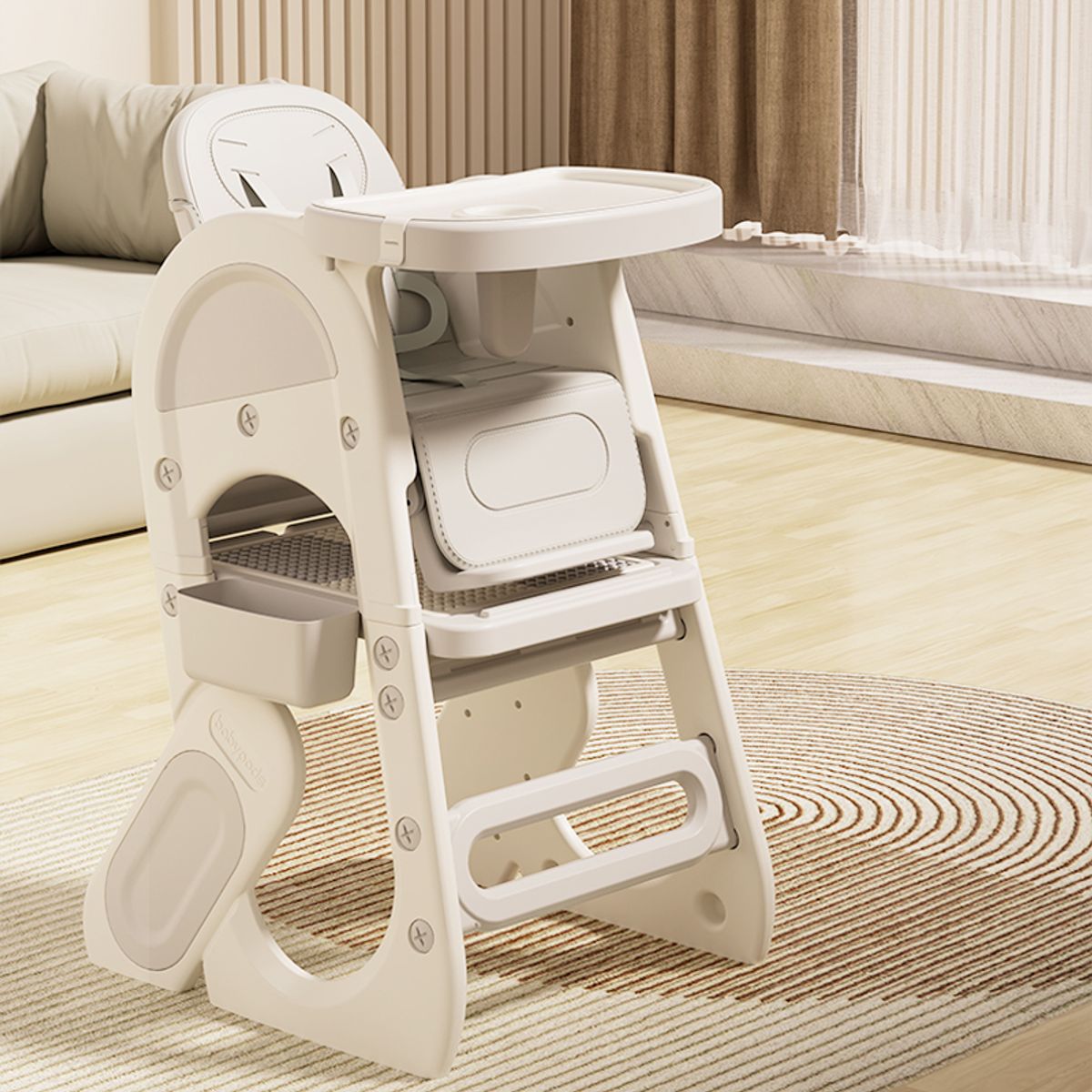 PEQUEMAR - Silla de alimentación 2 en 1 (escritorio) Duoaventura