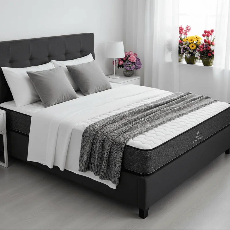 GENERICO - Colchón Espuma y Resortes  Amabile 2 Plazas 150x190x20 Filippo