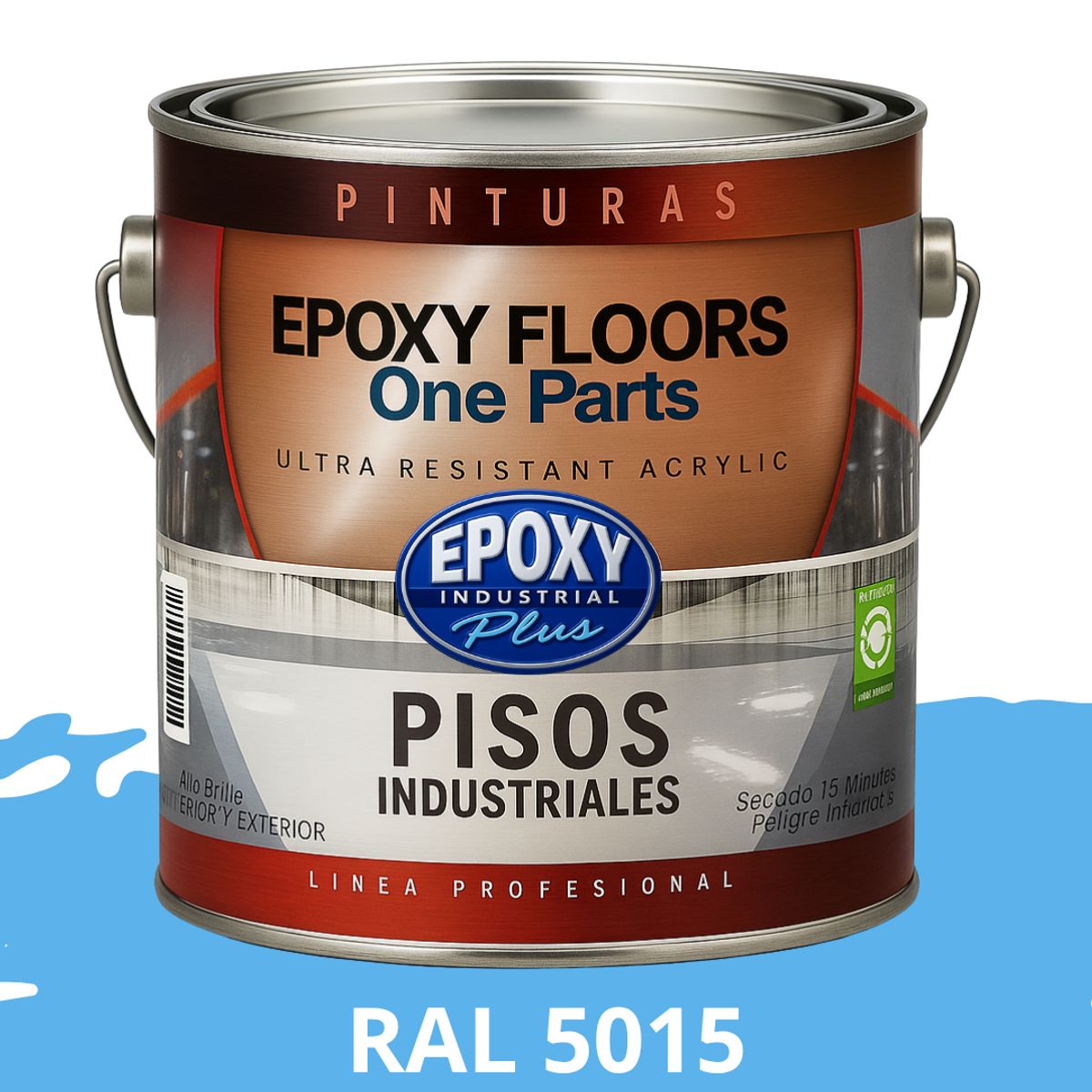 PINTURA ALTO TRANSITO - EPOXY FLOORS - GALÓN  RAL 5015, marca EPOXY - Foto Principal