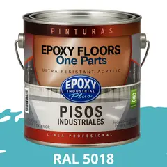 EPOXY - PINTURA ALTO TRANSITO - FLOORS - GALÓN RAL 5018