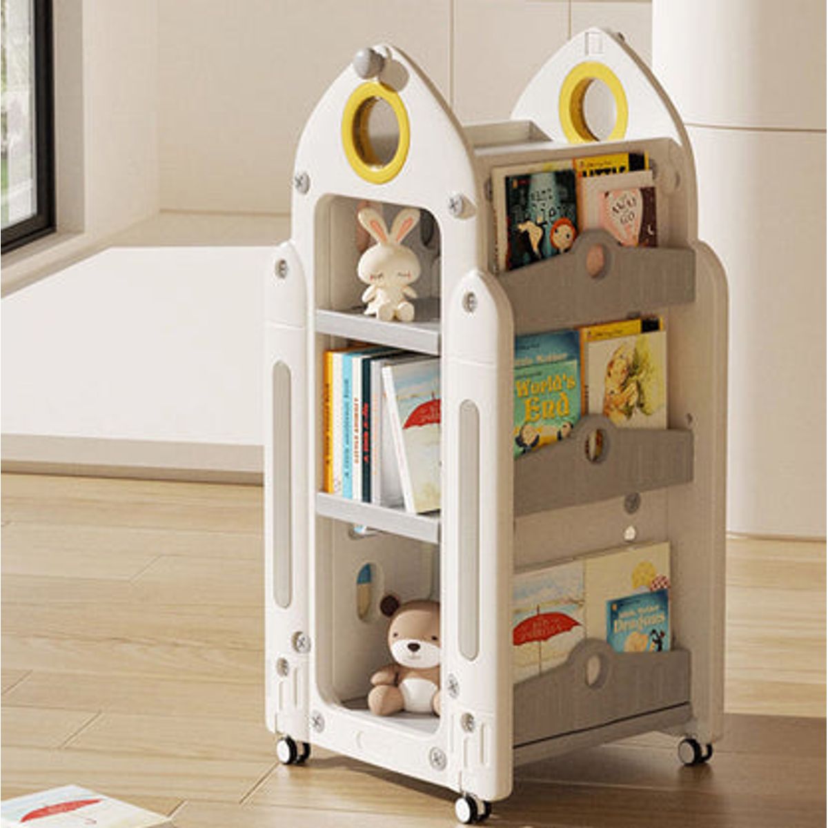 PEQUEMAR - Librero y organizador infantil Discovery