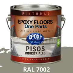EPOXY - PINTURA ALTO TRANSITO - FLOORS - GALÓN RAL 7002