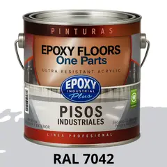 EPOXY - PINTURA ALTO TRANSITO - FLOORS - GALÓN RAL 7042