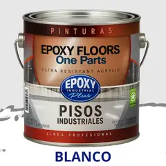 EPOXY - PINTURA ALTO TRANSITO - FLOORS - GALÓN BLANCO