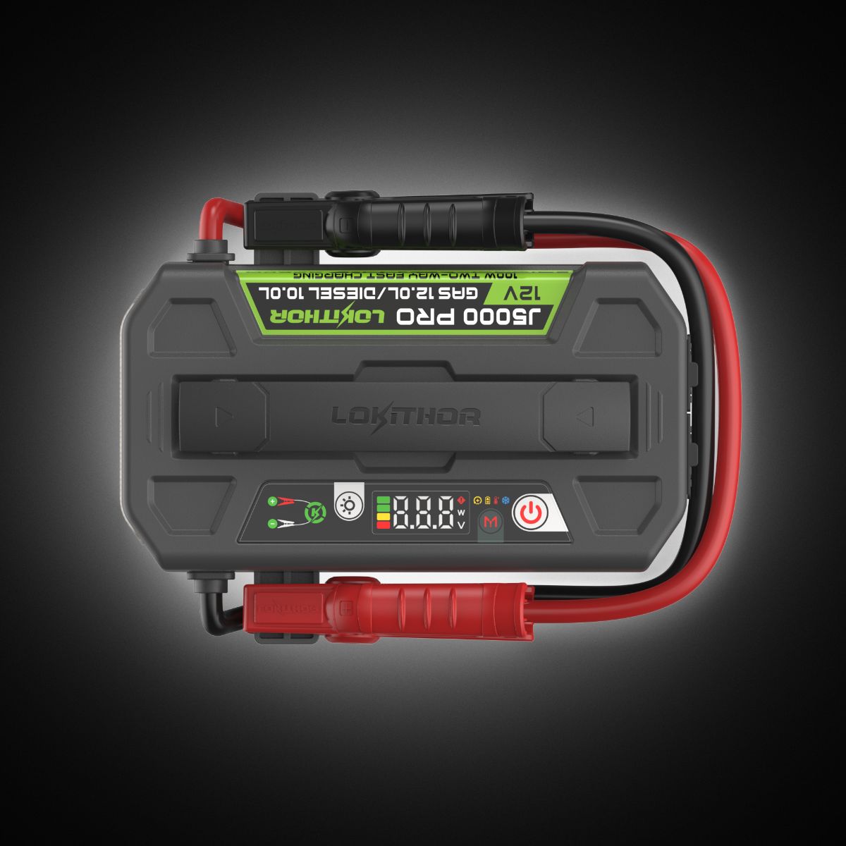 GENERICO - Partidor Auto Baterías Lokithor J5000 Pro 12v 5000a Lifepo4