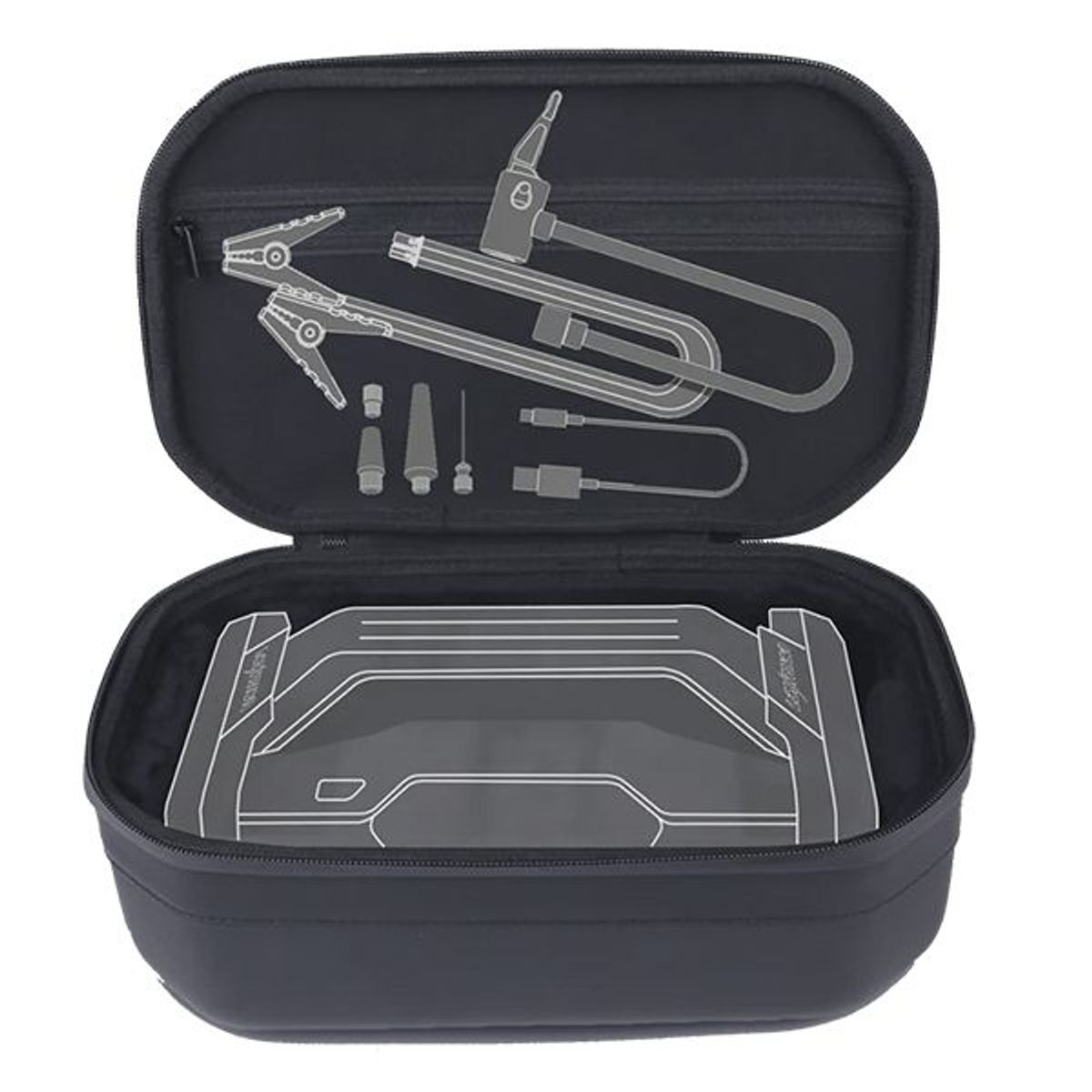 GENERICO - Estuche Protector Semi Rigido Para Partidor Lokithor Ja301